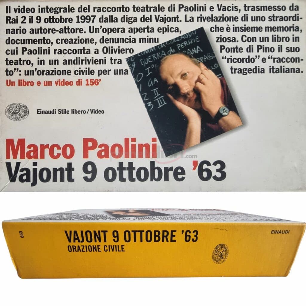 Marco Paolini Vajont 9 ottobre '63