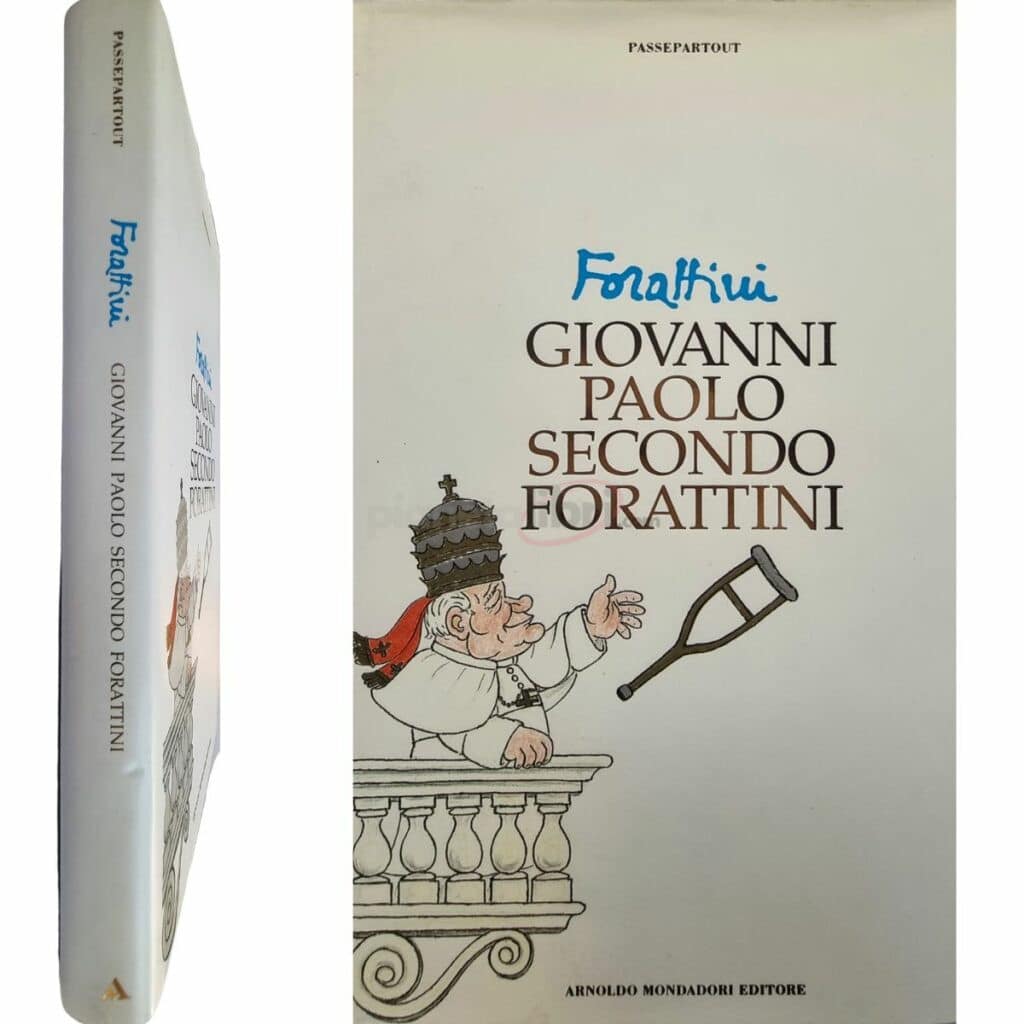 Giorgio Forattini GIOVANNI PAOLO SECONDO FORATTINI